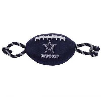 Dallas Cowboys Nylon Football Rope Toy