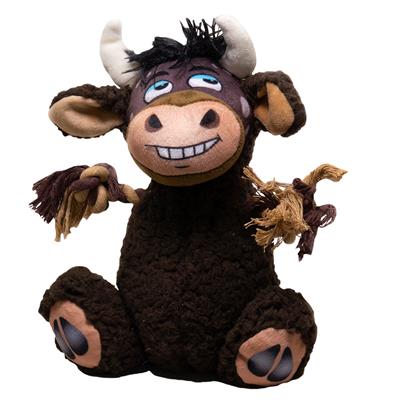 Adventure - Plush Bull Toy with Rope Arms