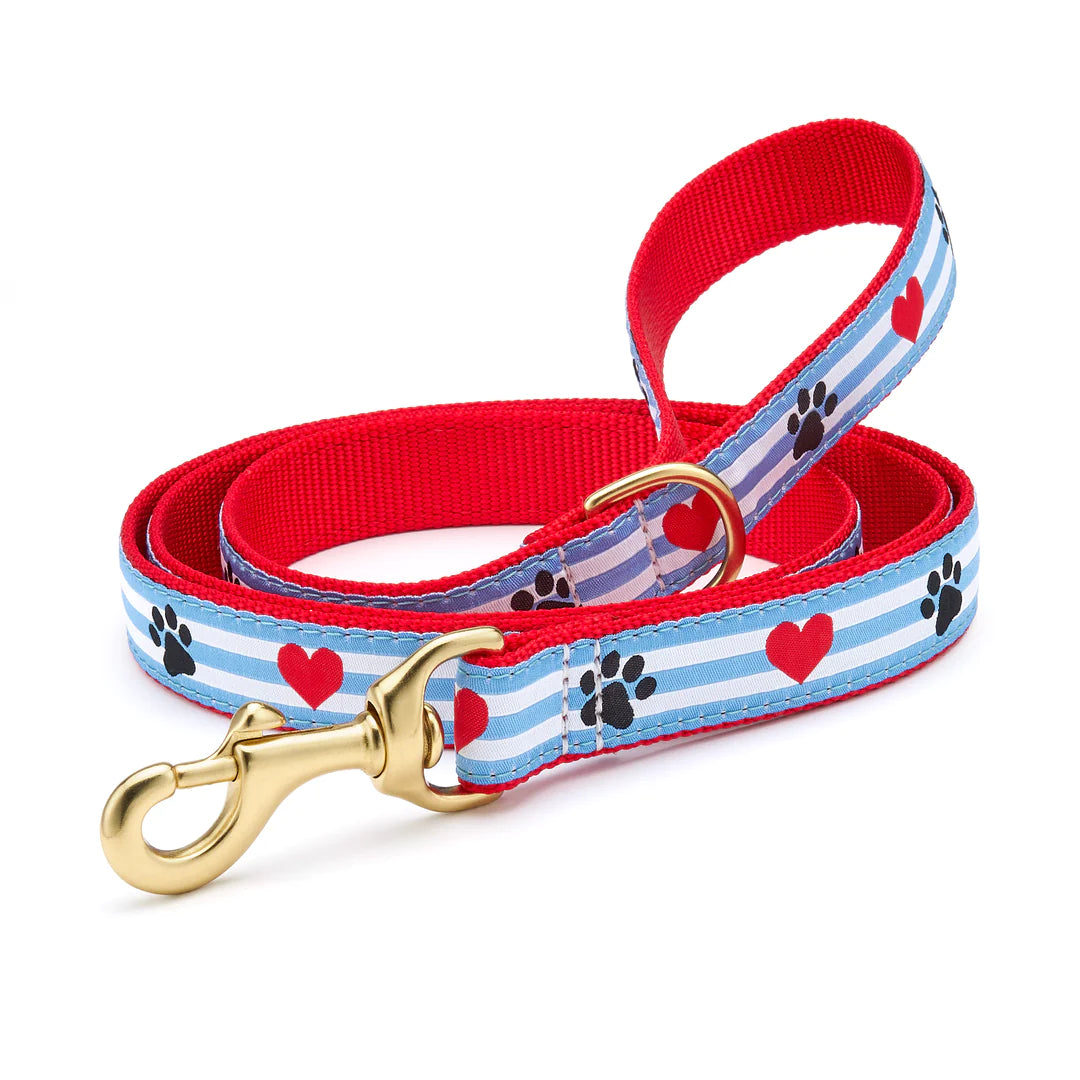 Paw Stripe Leash by Up Country