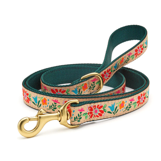 Tapestry Floral Leash by Up Country